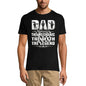 ULTRABASIC Men's T-Shirt Dad the Mechanic Myth Legend - Father Tee Shirt