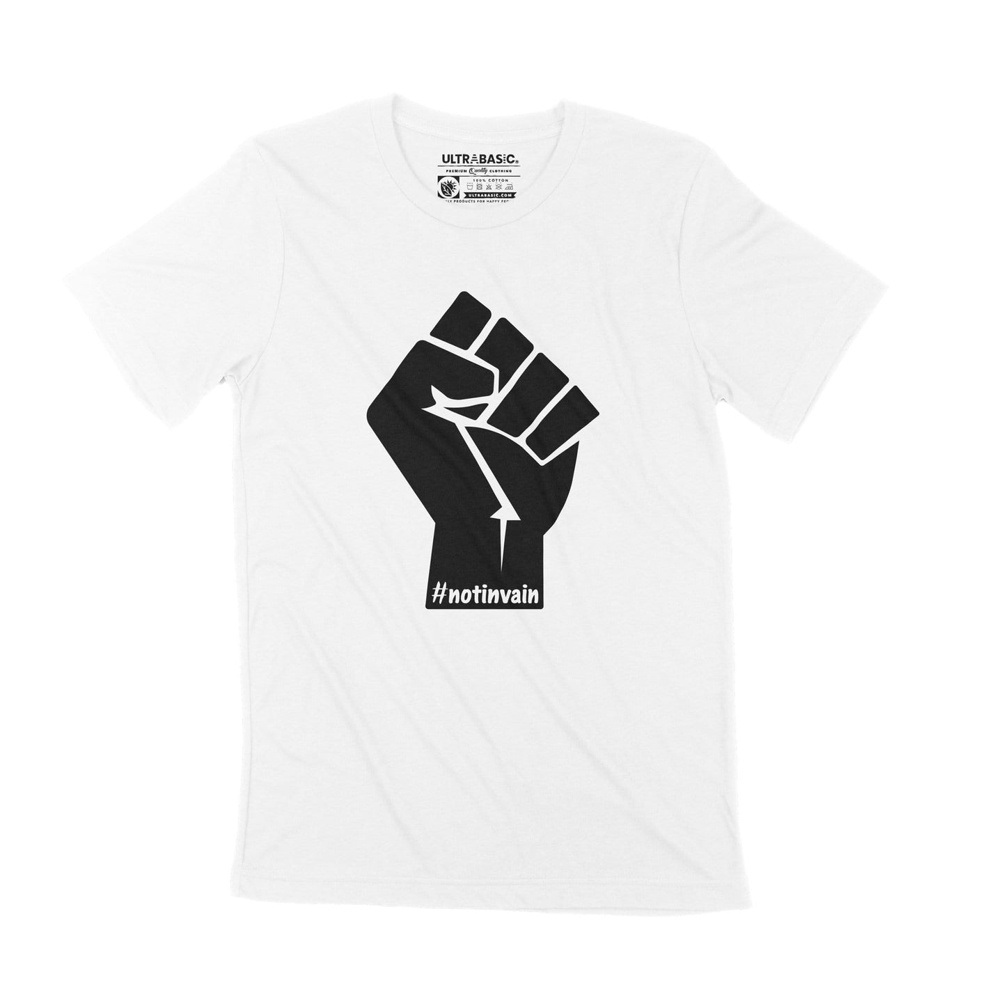 Unisex Adult T-Shirt Notinvain Black Lives Matter BLM Equal Rights Shirt