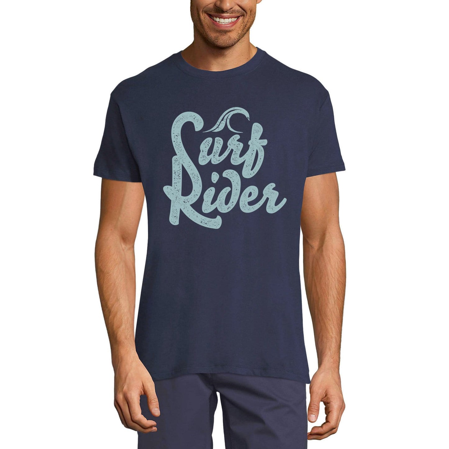 ULTRABASIC Men's Novelty T-Shirt Surf Rider - Surfing Sport Tee Shirt