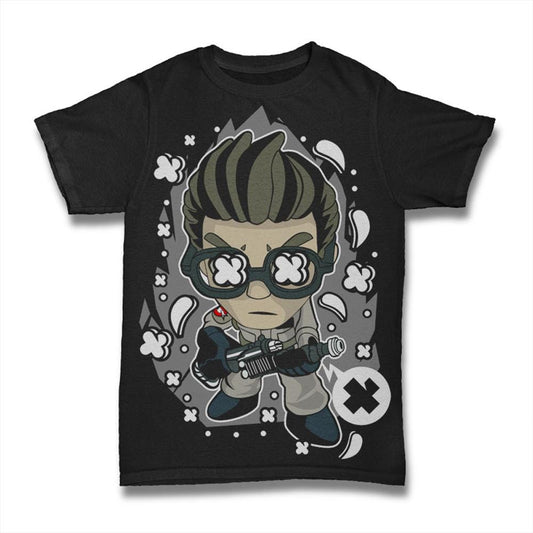 ULTRABASIC Men's T-Shirt Animated Comic Fictional Character - Vintage Shirt ghostbusters film series america cotton casual action figure men women teenagers toddler poopybutthole outfit splatoon chucky staypuff election graphic styles star youth family children girls boys personalized humour symbolic athletic birthday gift
