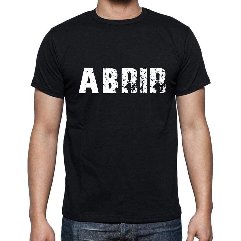 Abrir Mens Short Sleeve Round Neck T-Shirt - Casual