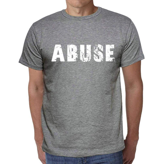 Abuse Mens Short Sleeve Round Neck T-Shirt 00042 - Casual