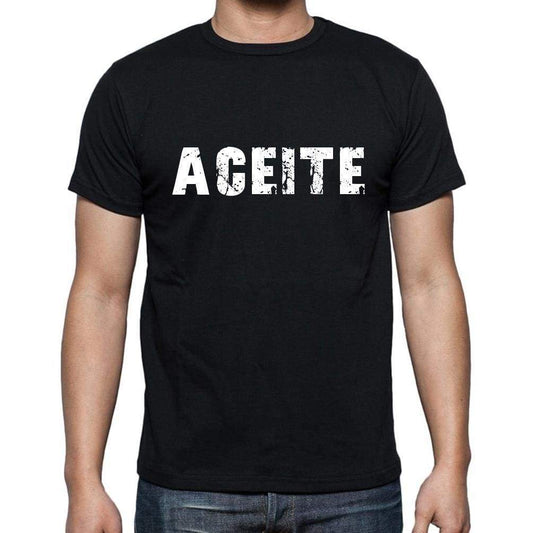 Aceite Mens Short Sleeve Round Neck T-Shirt - Casual
