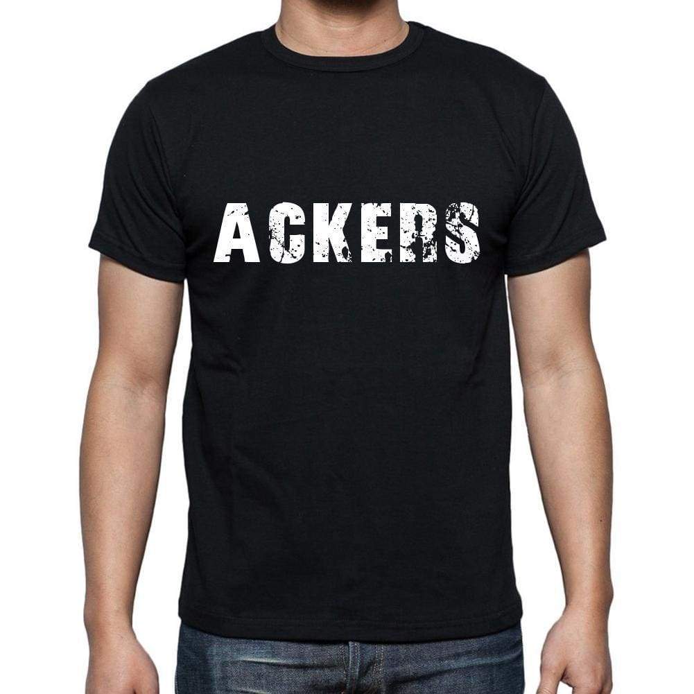 Ackers Mens Short Sleeve Round Neck T-Shirt 00004 - Casual