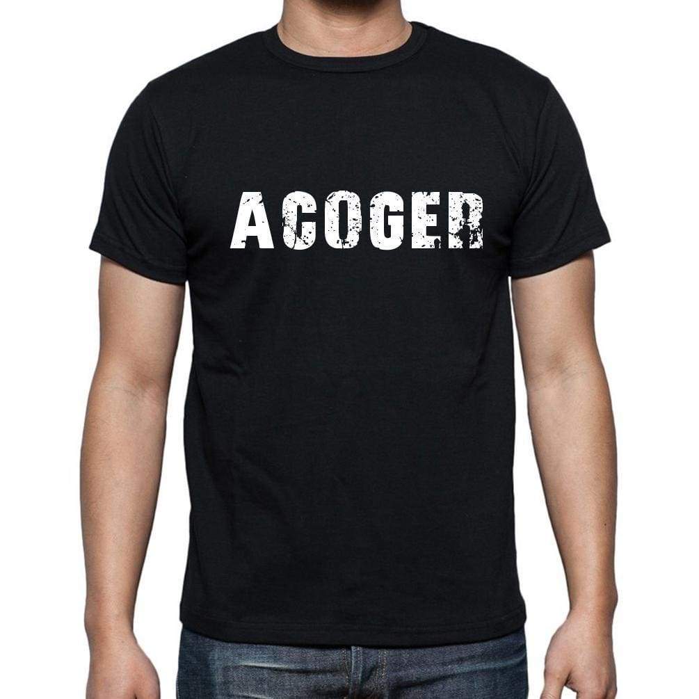 Acoger Mens Short Sleeve Round Neck T-Shirt - Casual