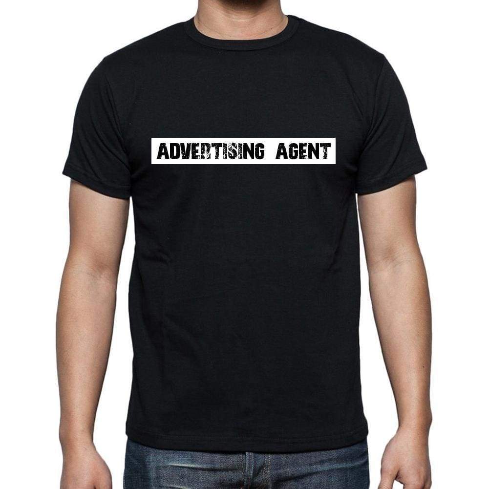 Advertising Agent T Shirt Mens T-Shirt Occupation S Size Black Cotton - T-Shirt