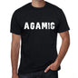 Agamic Mens Vintage T Shirt Black Birthday Gift 00554 - Black / Xs - Casual