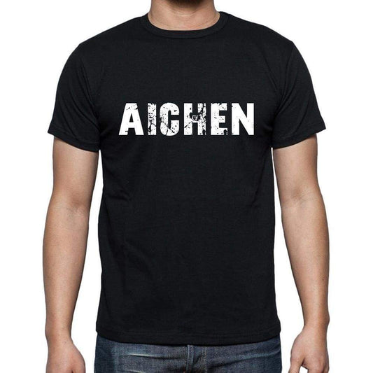 Aichen Mens Short Sleeve Round Neck T-Shirt 00003 - Casual