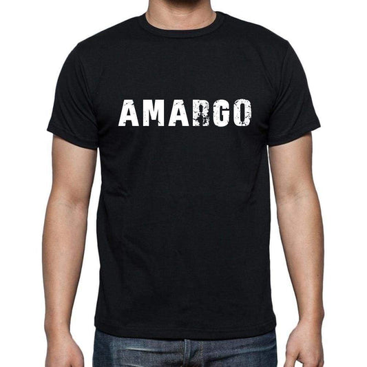 Amargo Mens Short Sleeve Round Neck T-Shirt - Casual