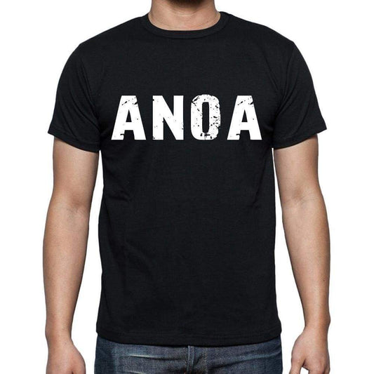 Anoa Mens Short Sleeve Round Neck T-Shirt 00016 - Casual