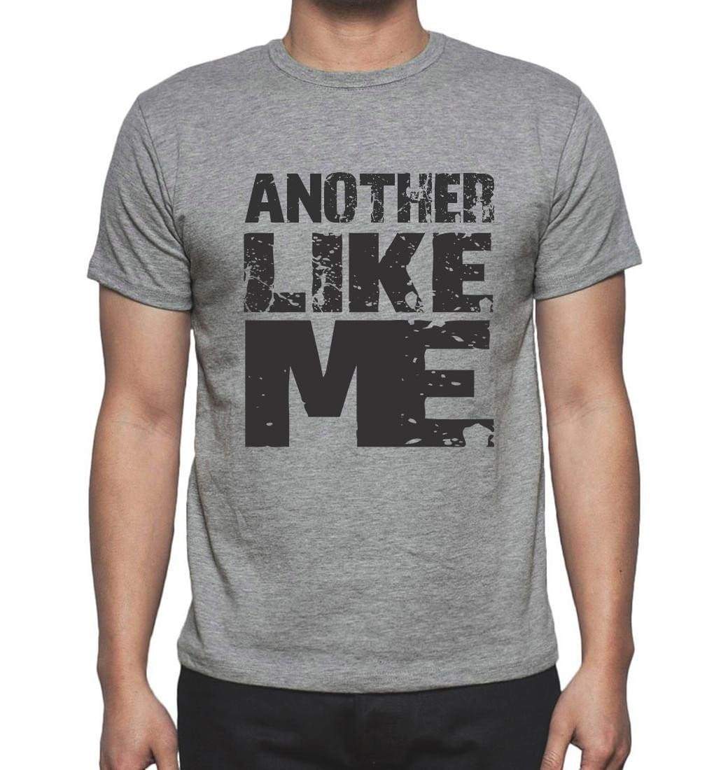 Another Like Me Grey Mens Short Sleeve Round Neck T-Shirt 00066 - Grey / S - Casual