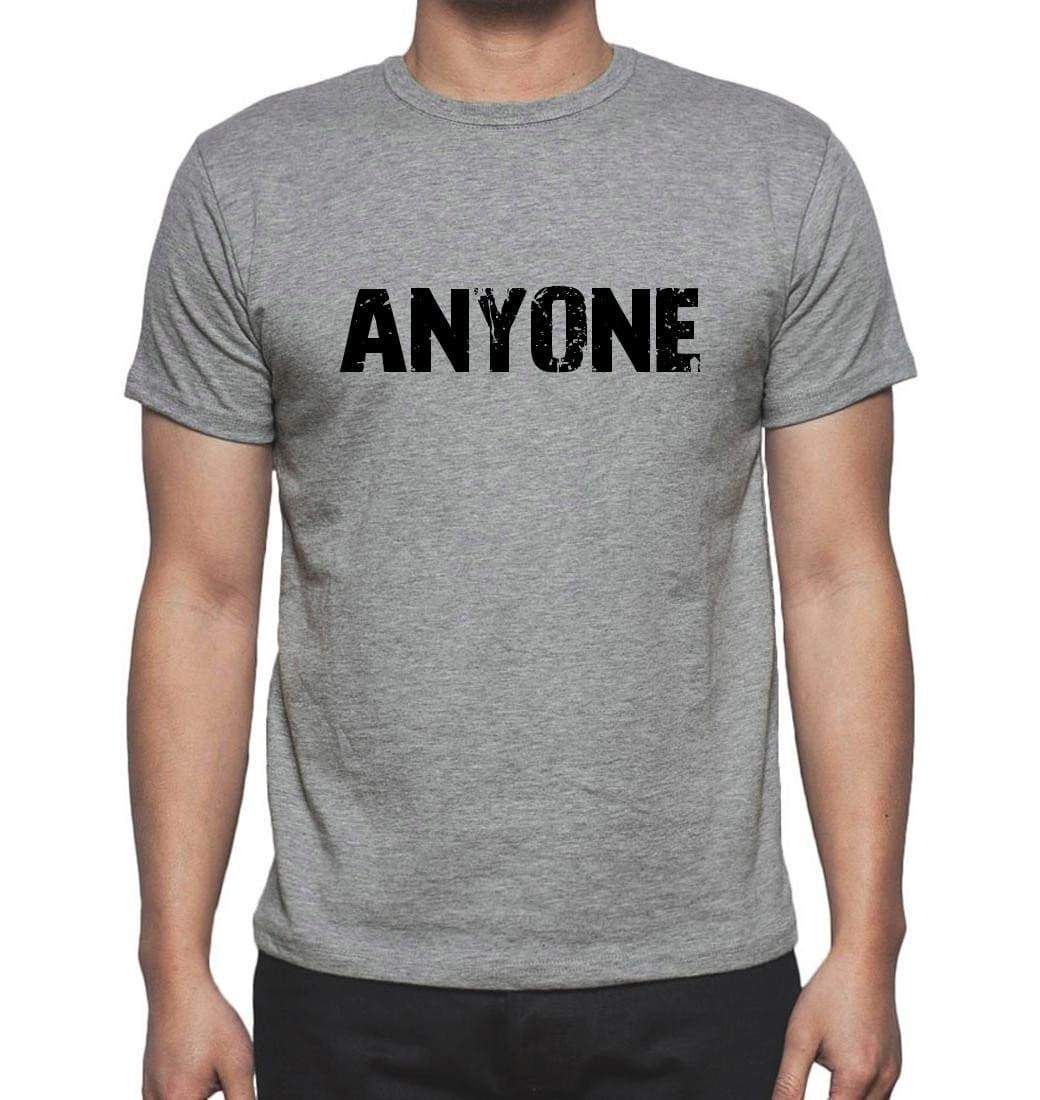 Anyone Grey Mens Short Sleeve Round Neck T-Shirt 00018 - Grey / S - Casual