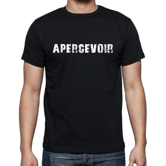Apercevoir French Dictionary Mens Short Sleeve Round Neck T-Shirt 00009 - Casual