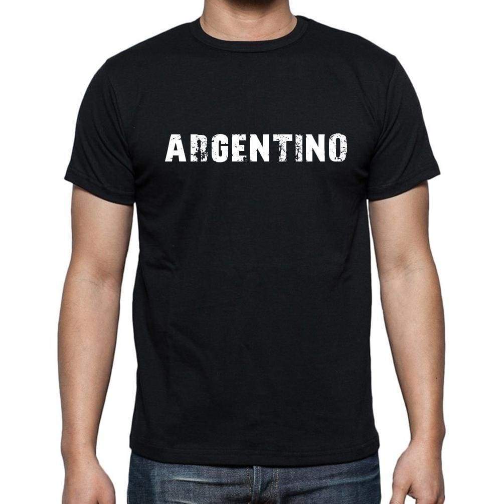 Argentino Mens Short Sleeve Round Neck T-Shirt - Casual
