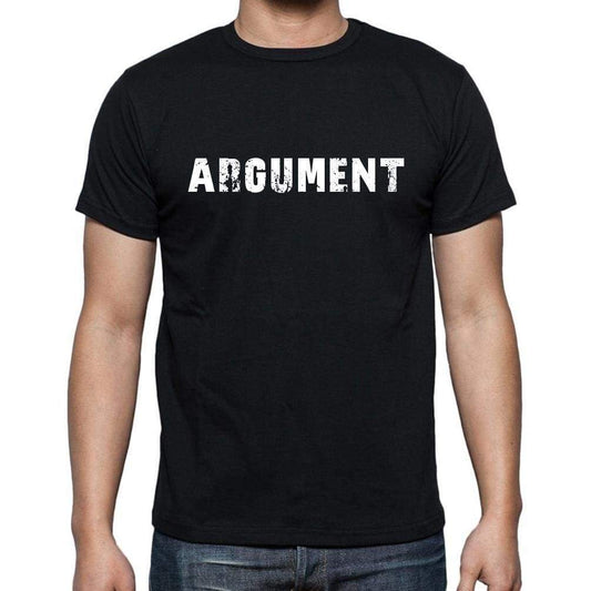 Argument French Dictionary Mens Short Sleeve Round Neck T-Shirt 00009 - Casual