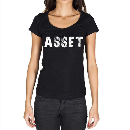 Asset Womens Short Sleeve Round Neck T-Shirt - Casual