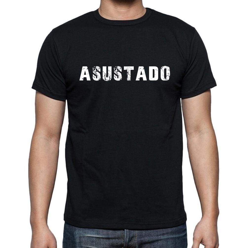 Asustado Mens Short Sleeve Round Neck T-Shirt - Casual