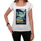 Ata-Atahon Pura Vida Beach Name White Womens Short Sleeve Round Neck T-Shirt 00297 - White / Xs - Casual
