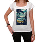 Atolladora Pura Vida Beach Name White Womens Short Sleeve Round Neck T-Shirt 00297 - White / Xs - Casual