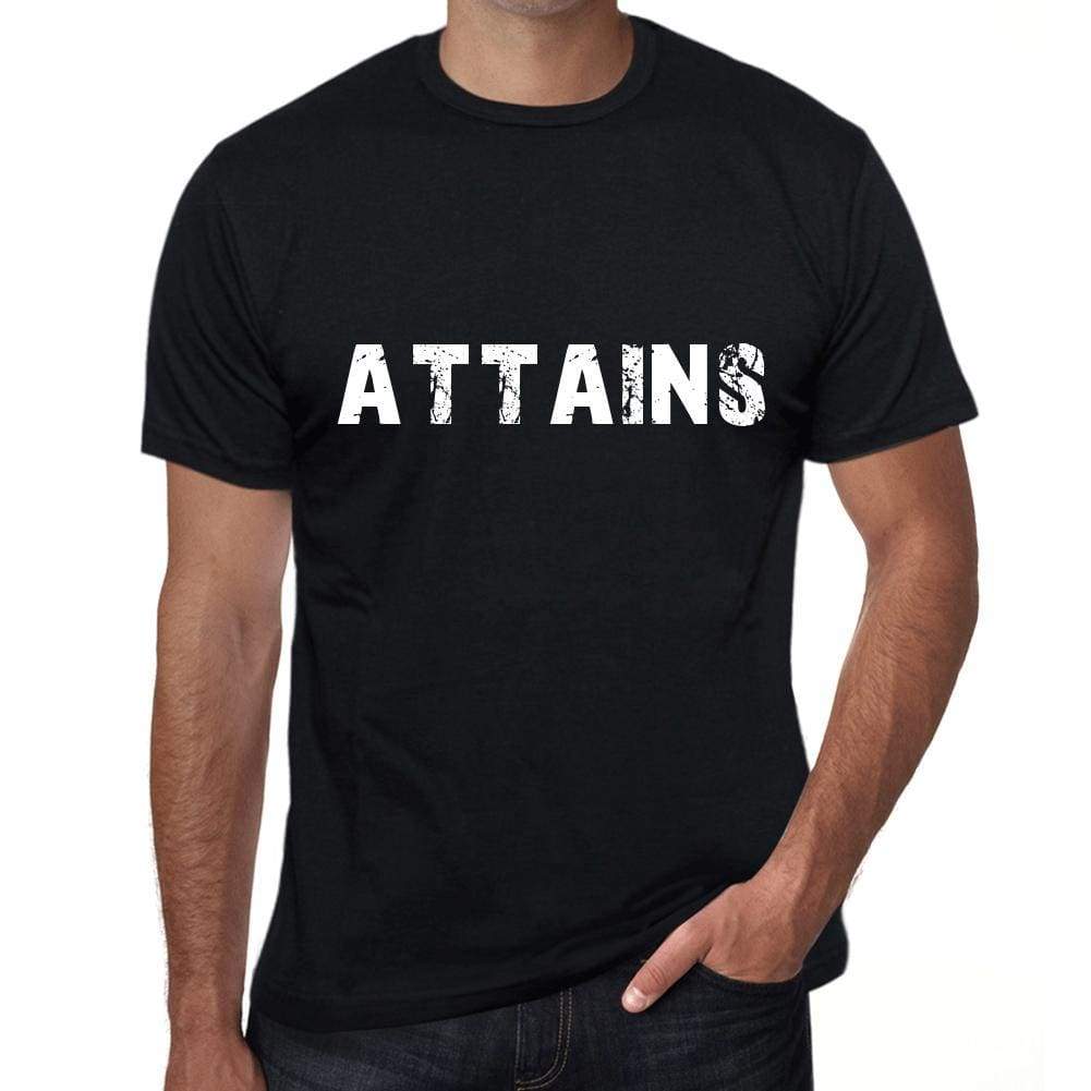 Attains Mens Vintage T Shirt Black Birthday Gift 00555 - Black / Xs - Casual