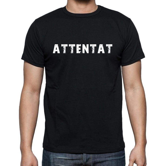 Attentat French Dictionary Mens Short Sleeve Round Neck T-Shirt 00009 - Casual