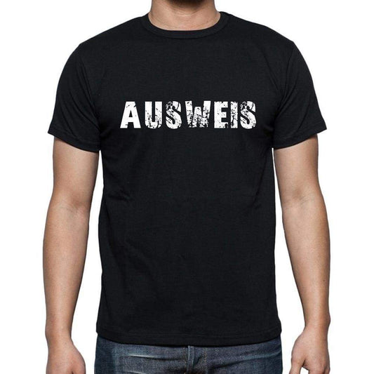 Ausweis Mens Short Sleeve Round Neck T-Shirt - Casual