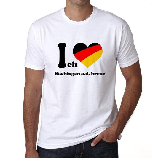 Bächingen A.d. Brenz Mens Short Sleeve Round Neck T-Shirt 00005 - Casual