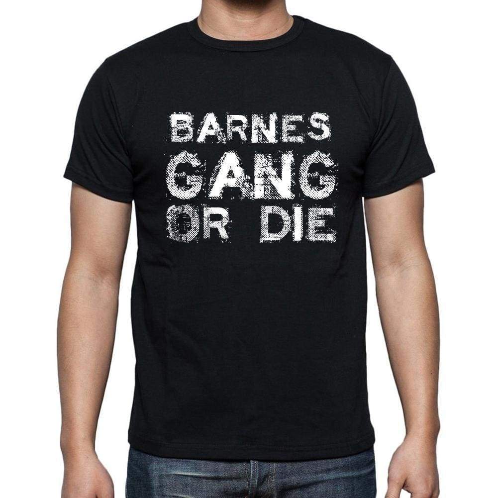 Barnes Family Gang Tshirt Mens Tshirt Black Tshirt Gift T-Shirt 00033 - Black / M - Casual