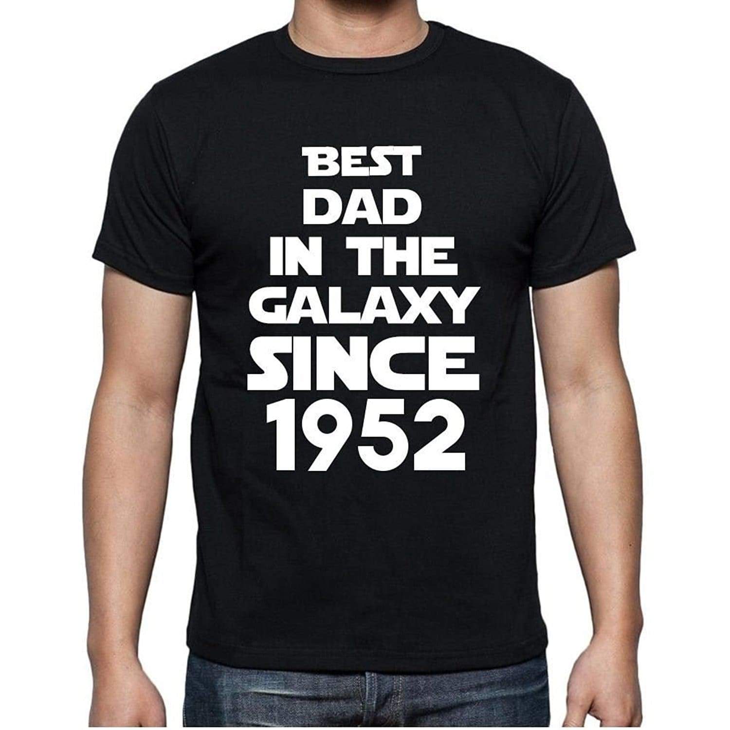 Best Dad 1952 Best Dad Mens T Shirt Black Birthday Gift 00112 - Black / Xs - Casual