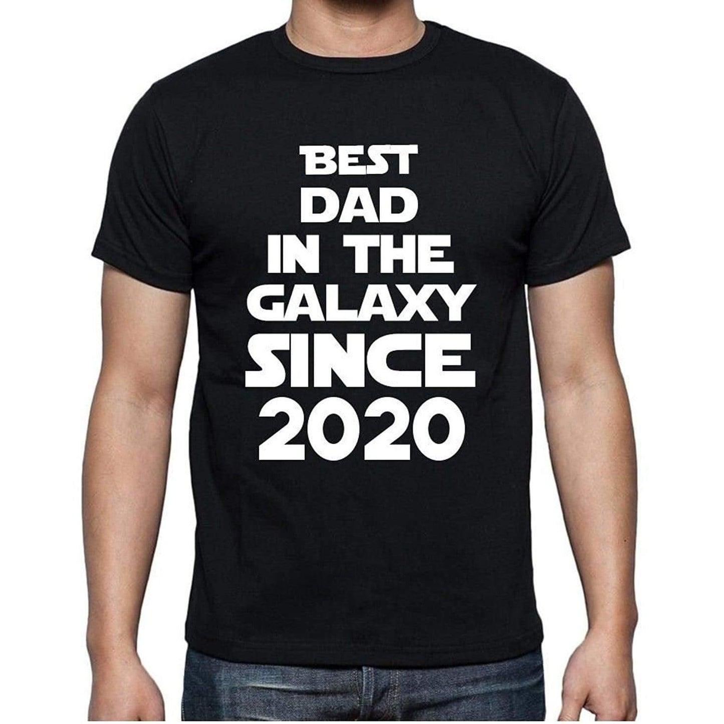 Best Dad 2020 Best Dad Mens T Shirt Black Birthday Gift 00112 - Black / Xs - Casual