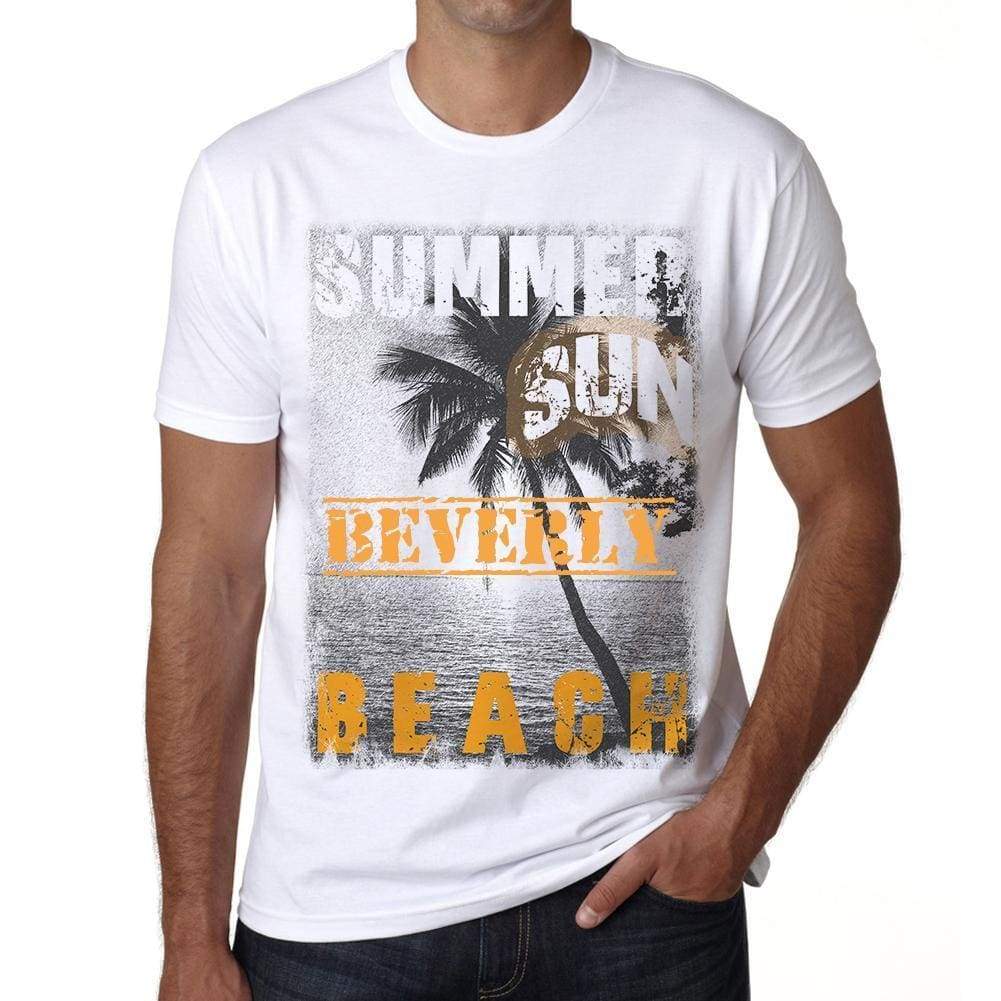 Beverly Mens Short Sleeve Round Neck T-Shirt - Casual
