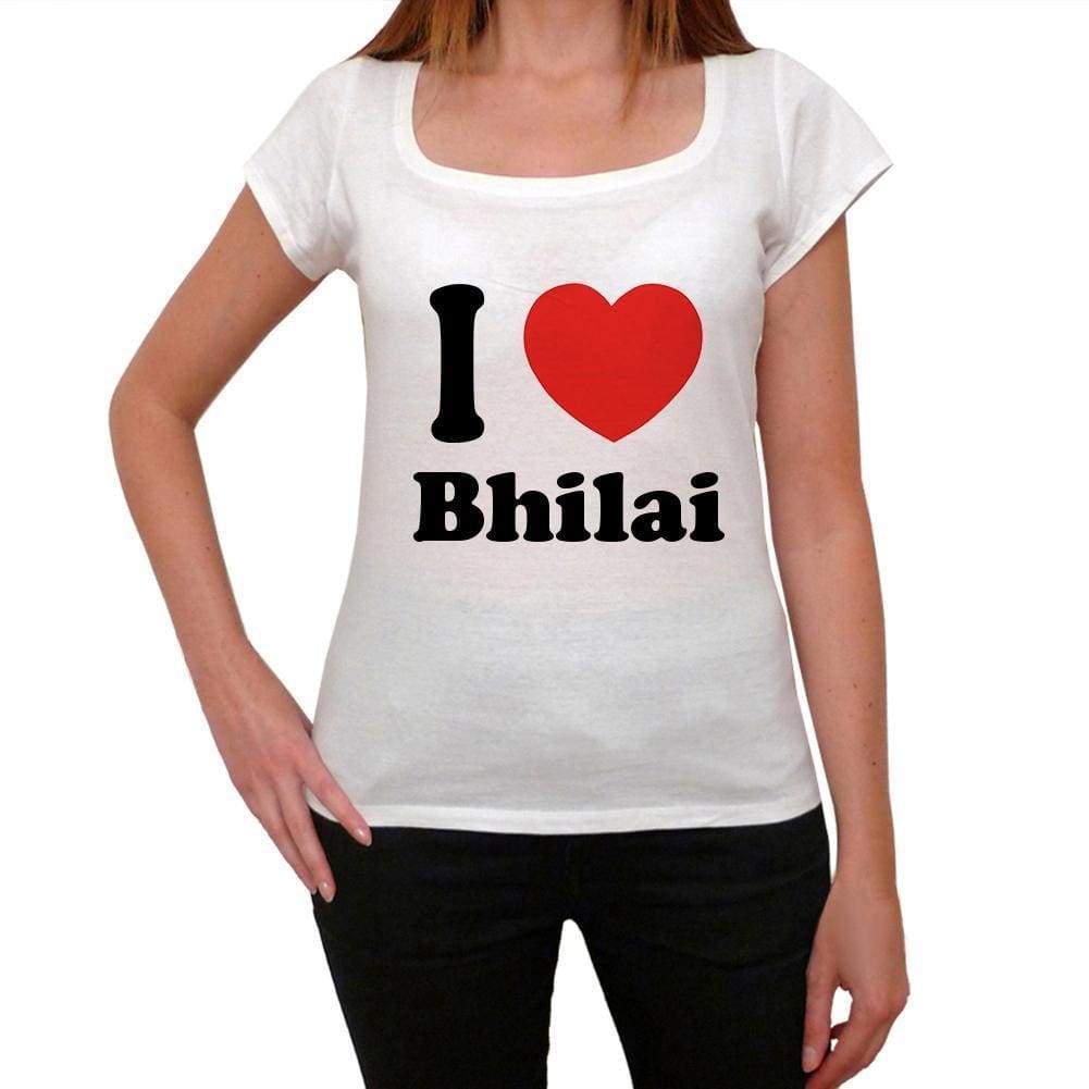 Bhilai T Shirt Woman Traveling In Visit Bhilai Womens Short Sleeve Round Neck T-Shirt 00031 - T-Shirt