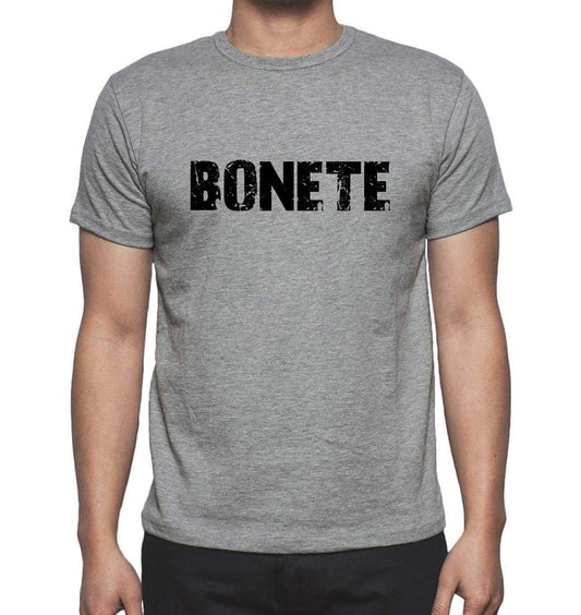 Bonete Grey Mens Short Sleeve Round Neck T-Shirt 00018 - Grey / S - Casual