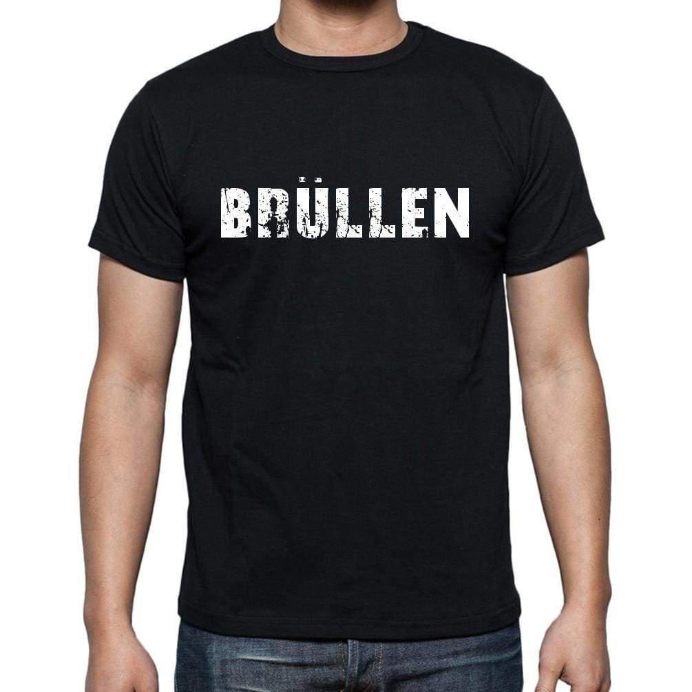 Brllen Mens Short Sleeve Round Neck T-Shirt - Casual