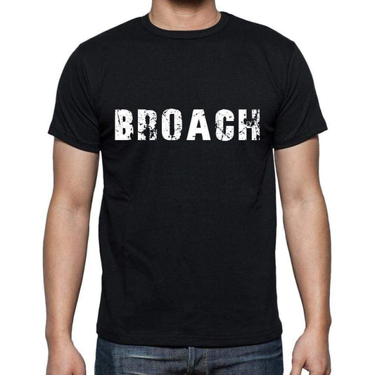 Broach Mens Short Sleeve Round Neck T-Shirt 00004 - Casual