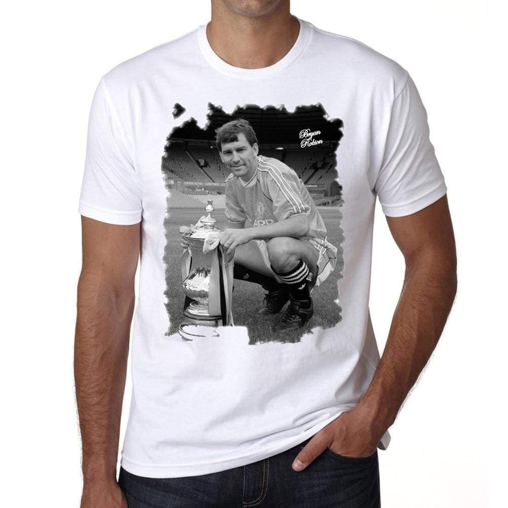 Bryan Robson T-Shirt For Mens Short Sleeve Cotton Tshirt Men T Shirt 00034 - T-Shirt