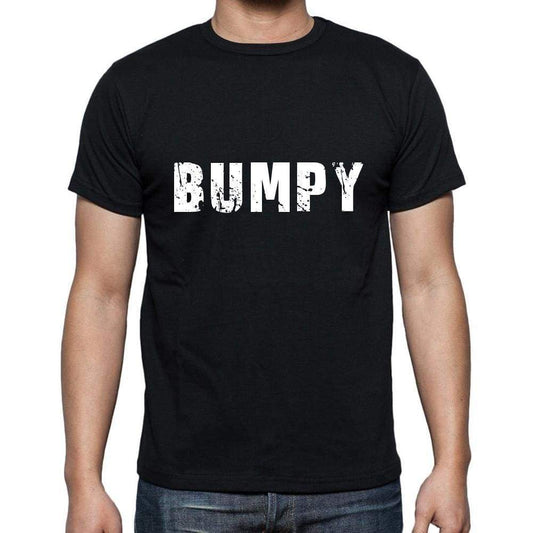 Bumpy Mens Short Sleeve Round Neck T-Shirt 5 Letters Black Word 00006 - Casual