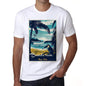 Bundoran Pura Vida Beach Name White Mens Short Sleeve Round Neck T-Shirt 00292 - White / S - Casual