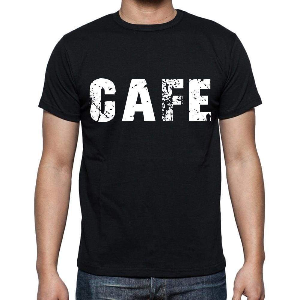 Cafe Mens Short Sleeve Round Neck T-Shirt 00016 - Casual