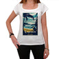 Capusan Pura Vida Beach Name White Womens Short Sleeve Round Neck T-Shirt 00297 - White / Xs - Casual