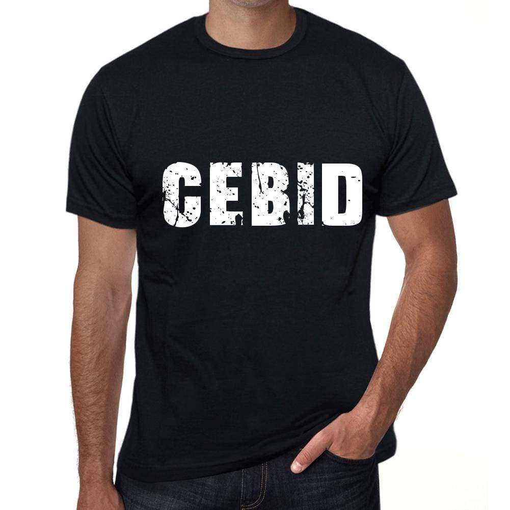 Cebid Mens Retro T Shirt Black Birthday Gift 00553 - Black / Xs - Casual