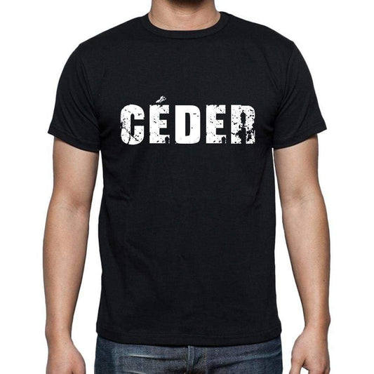 Céder French Dictionary Mens Short Sleeve Round Neck T-Shirt 00009 - Casual