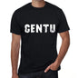 Centu Mens Retro T Shirt Black Birthday Gift 00553 - Black / Xs - Casual