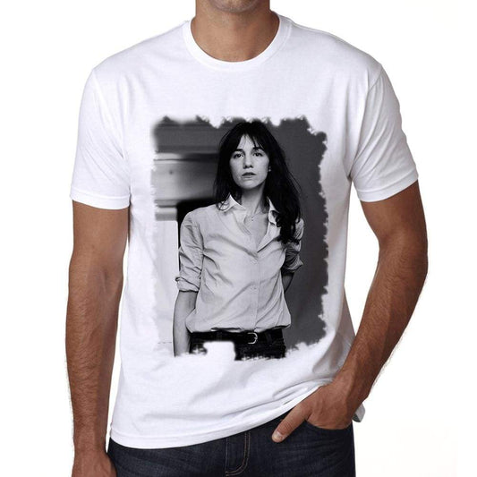 Charlotte Gainsbourg B Mens T Shirt White Birthday Gift 00515 - White / Xs - Casual