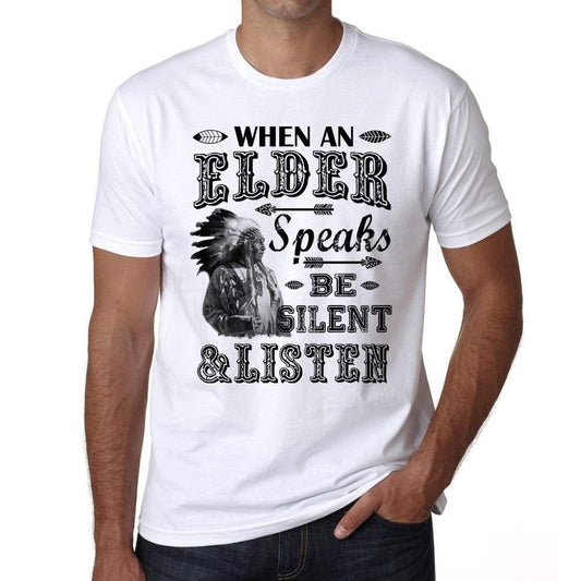 Chief Bald Eagle Tshirt David Bald Eagle Tshirt Be Silent Tshirt Mens White Tee 00246