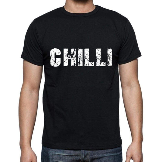 Chilli Mens Short Sleeve Round Neck T-Shirt 00004 - Casual