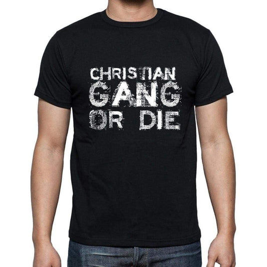 Christian Family Gang Tshirt Mens Tshirt Black Tshirt Gift T-Shirt 00033 - Black / S - Casual