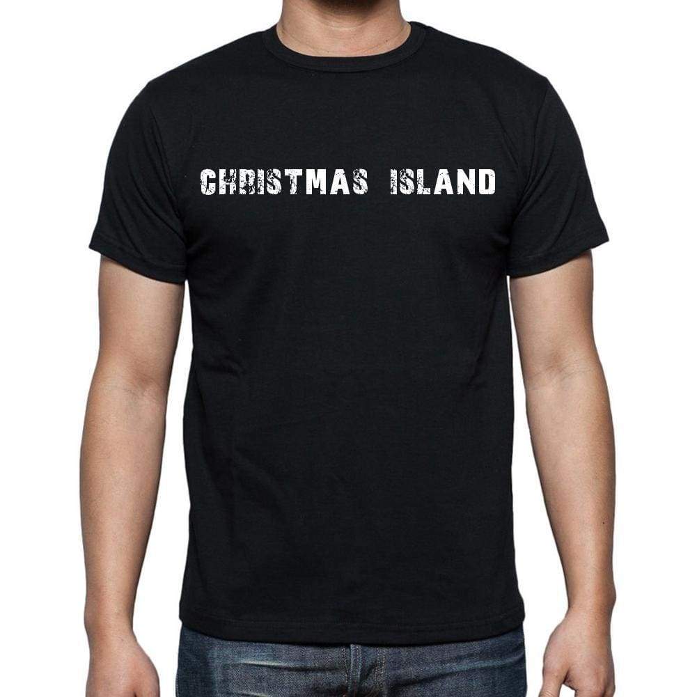 Christmas Island T-Shirt For Men Short Sleeve Round Neck Black T Shirt For Men - T-Shirt