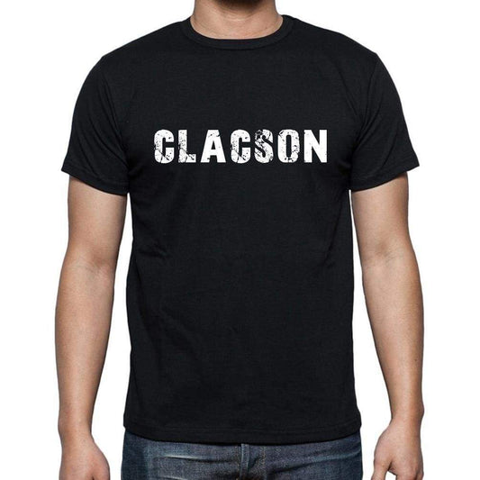 clacson, <span>Men's</span> <span>Short Sleeve</span> <span>Round Neck</span> T-shirt 00017 - ULTRABASIC