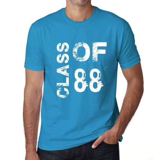 Class Of 88 Grunge Mens T-Shirt Blue Birthday Gift 00483 - Blue / Xs - Casual